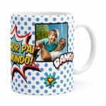 Caneca Personalizada Melhor Pai Geek Branca