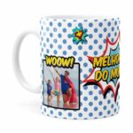 Caneca Personalizada Melhor Pai Geek Branca