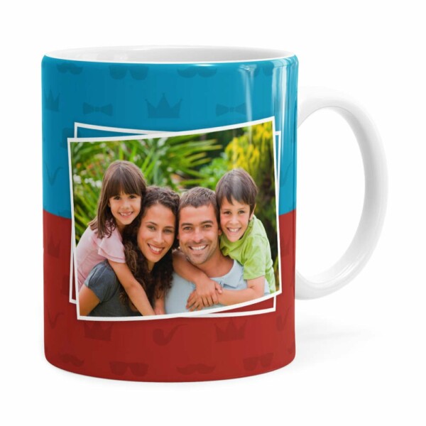 Caneca Personalizada Papai Nós Te Amamos Branca