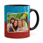 Caneca Personalizada Papai Nós Te Amamos Preta