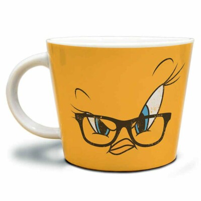 Caneca Piu-piu Big Face 320ml Porcelana