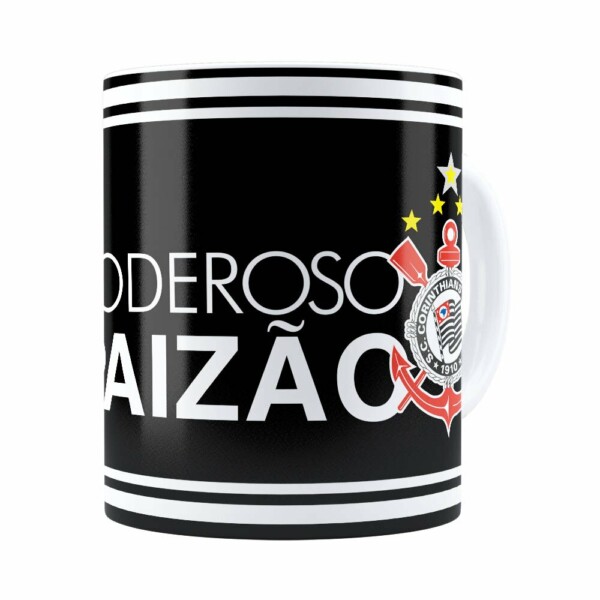 Caneca Poderoso Paizão Corinthians V01 Branca