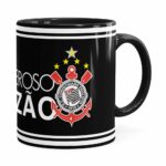 Caneca Poderoso Paizão Corinthians V01 Preta