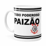 Caneca Poderoso Paizão Corinthians V02 Branca