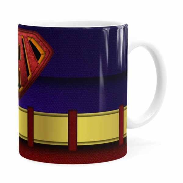 Caneca Super Pai V01 Branca