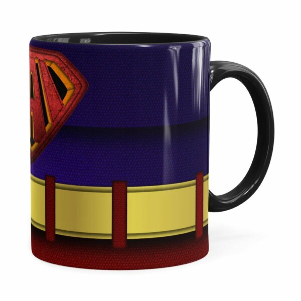 Caneca Super Pai V01 Preta