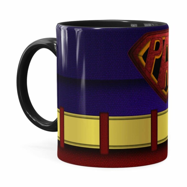 Caneca Super Pai V01 Preta
