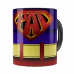 Caneca Super Pai V01 Preta