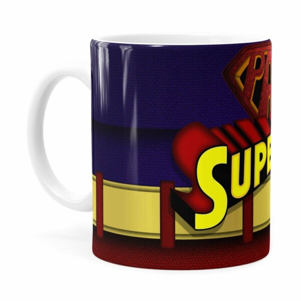 Caneca Super Pai V02 Branca