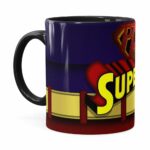 Caneca Super Pai V02 Preta