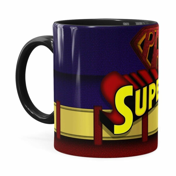 Caneca Super Pai V02 Preta