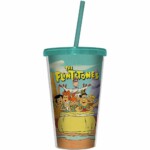 Copo Flintstones Family In A Car 500ml