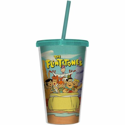 Copo Flintstones Family In A Car 500ml