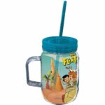 Copo Jarra Flintstones Family In Car 550ml