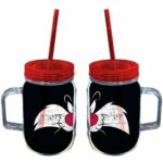 Copo Jarra Frajola Big Face 550ml Acrílico