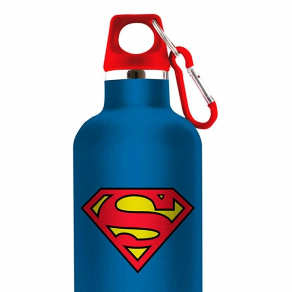 Garrafa Superman Logo Azul 750ml Alumínio