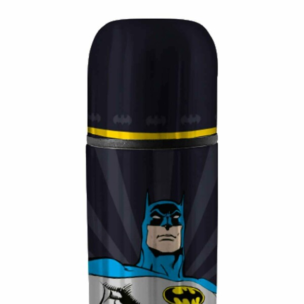 Garrafa Térmica Batman Hq Preto 500ml Inox
