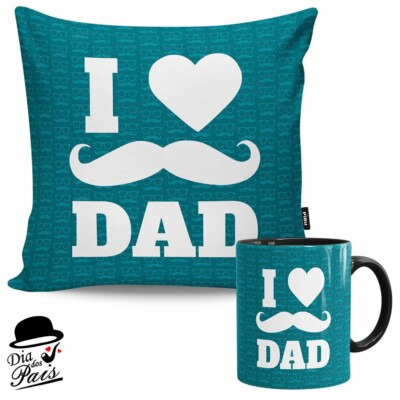 Kit Presente Pai I Love Dad V01