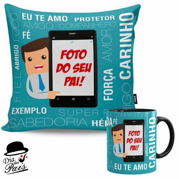Kit Presente Pai No Celular