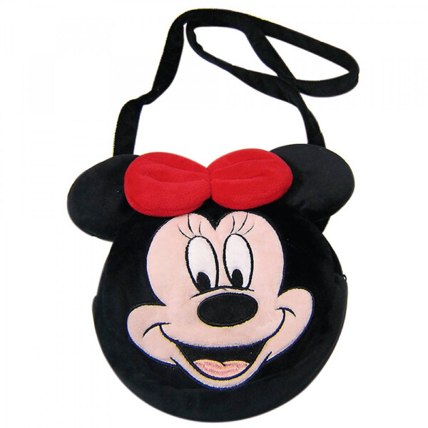 Bolsa De Pelúcia Minnie Rosto