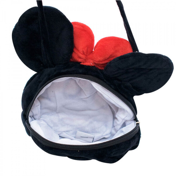 Bolsa De Pelúcia Minnie Rosto