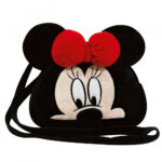 Bolsa De Pelúcia Minnie Rosto Cortado