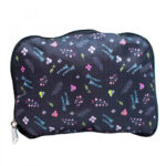 Bolsa Dobrável Minnie Preta 43x36cm
