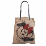 Bolsa Retro Minnie Entrelaçada Pensativa