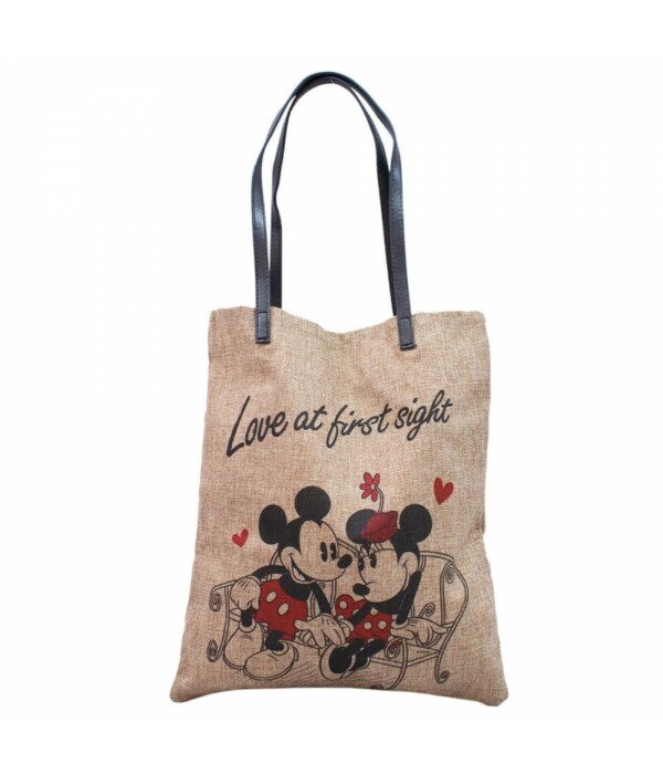 Bolsa Minnie Retrô Entrelaçada