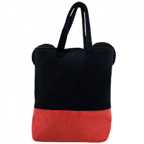 Bolsa Mickey Pelúcia Rosto
