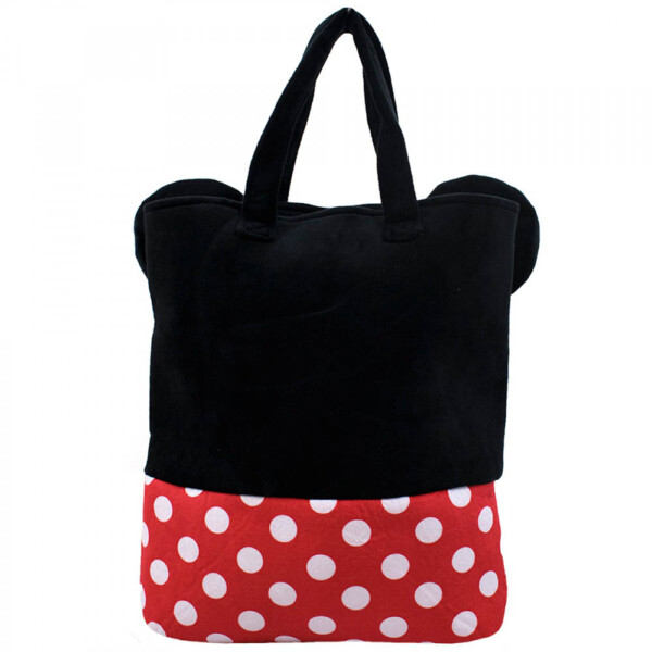Bolsa Pelúcia Minnie Rosto