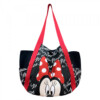 Bolsa Minnie Rosto Preta Assinatura