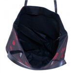 Bolsa Minnie Preta Com Rosas