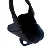 Bolsa Mickey Preta Estampa 60x38cm