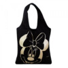 Bolsa Minnie Preta Estampa 60x38cm
