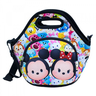 Bolsa Térmica Mickey Minnie Colorida Tsumtsum