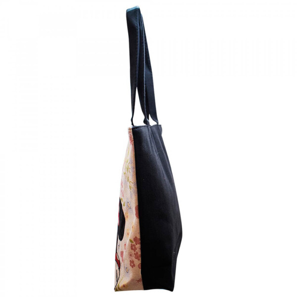 Bolsa Rosto Minnie Tote Flores