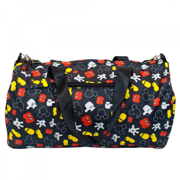 Bolsa Viagem Partes Mickey Academia Preta