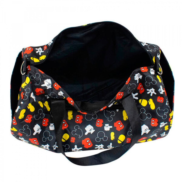 Bolsa Viagem Partes Mickey Academia Preta