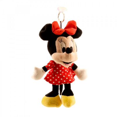 Boneca Minnie Chaveiro Vermelho Na Lata 23cm