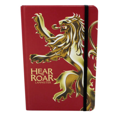 Caderno Game Of Thrones Lannister