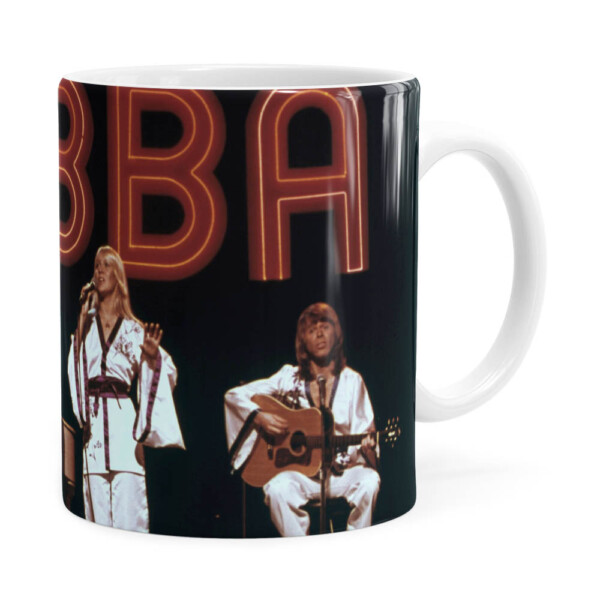 Caneca Abba Poster Show Branca