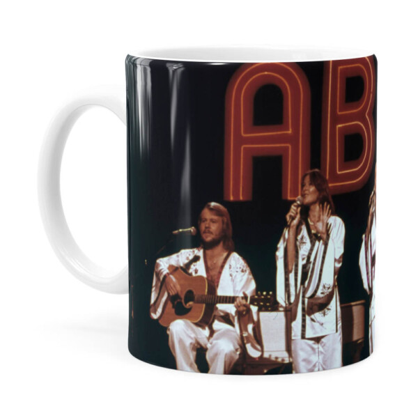 Caneca Abba Poster Show Branca