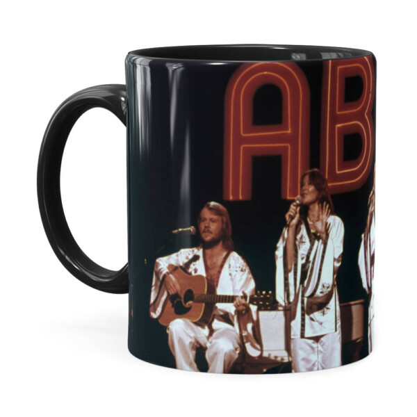 Caneca Abba Poster Show Preta