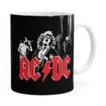 Caneca Ac Dc Banda History Branca