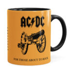 Caneca Ac Dc For Those About To Rock Preta