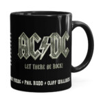 Caneca Ac Dc Let There Be Rock Preta
