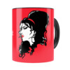 Caneca Amy Winehouse Art Preta