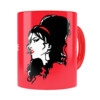 Caneca Amy Winehouse Art Vermelha