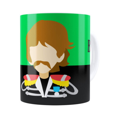 Caneca Beatles George Banda Branca